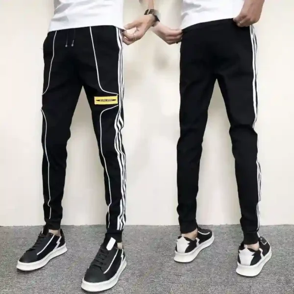 Trendy Black&White Trouser for men