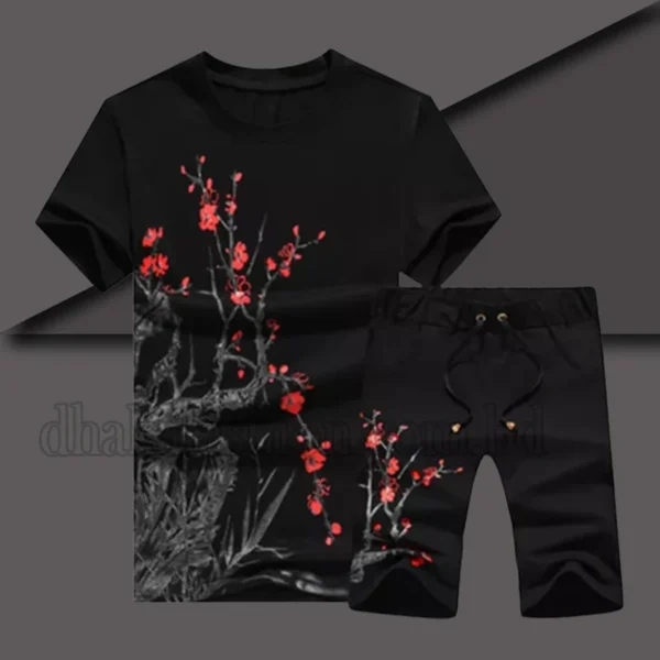 Black combo set T-shirt & pant