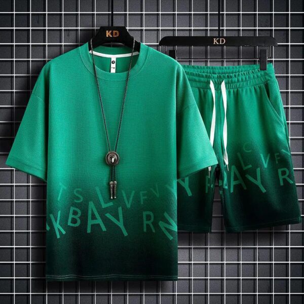 Light Green pant tshirt combo set