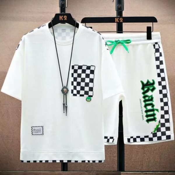 White pant tshirt combo set