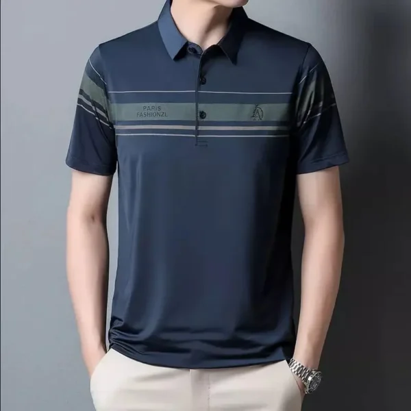 NavyBlue elegant polo shirt