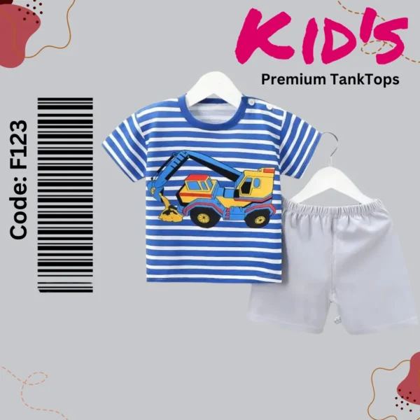 premium quality  100% cotton baby & girl combo sat