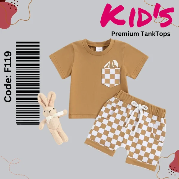 premium quality  100% cotton baby & girl combo sat