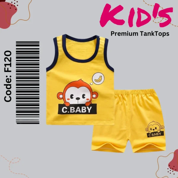 premium quality  100% cotton baby & girl combo sat