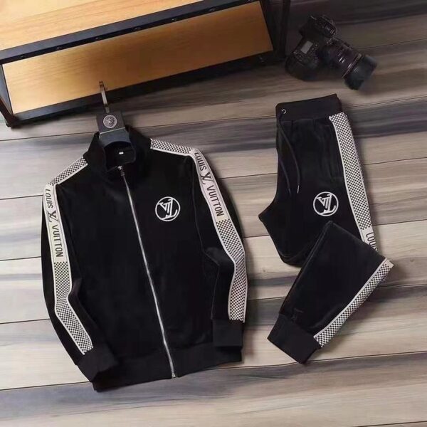 Premium Cotton Black full sleeve jacket & Trouser Set For Men