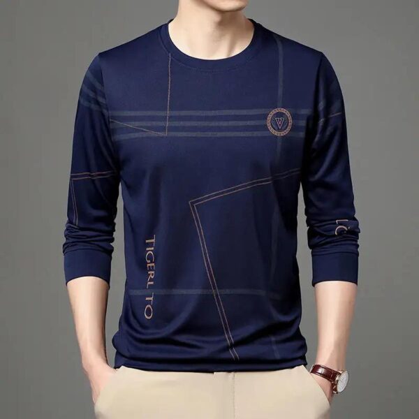 Premium Blue full sleeve Tshirts For Men