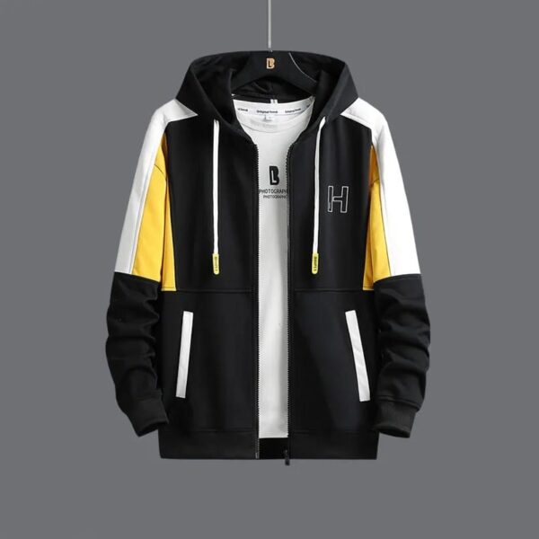 Black Cotton premium Hoodie